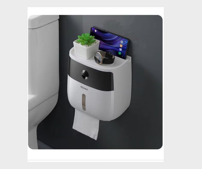 Dispensador De Papel Higienico Color Negro